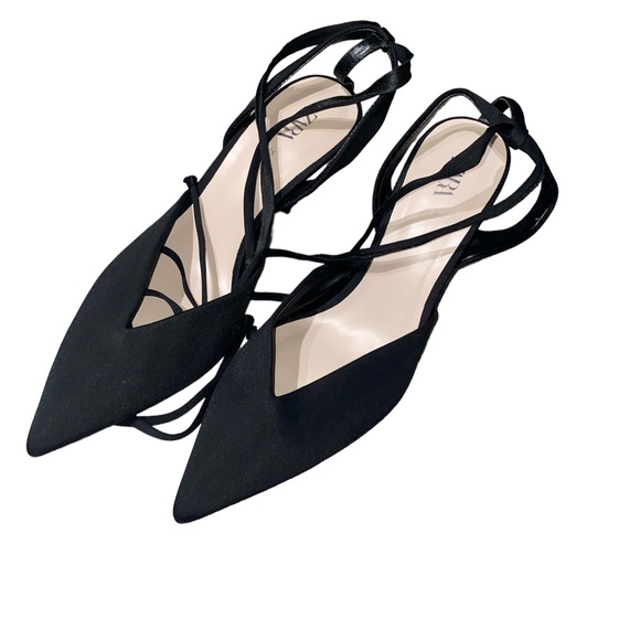 Zara Wrap Ankle Heels - Picture 2 of 4